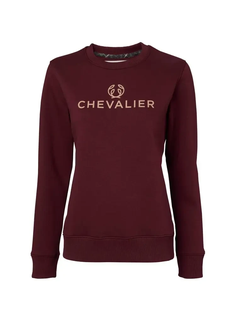 Chevalier Hill Sweatshirt Women Wine Red