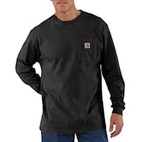 Carhartt Workwear Pocket Långärmad T-Shirt Herr Black