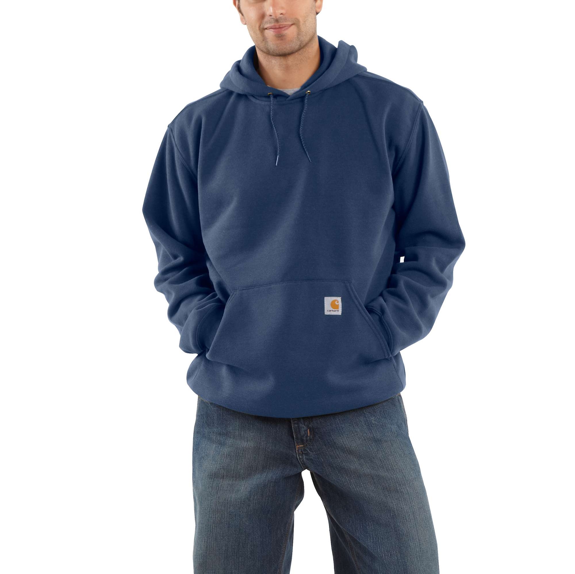 Carhartt Midweight Hoodie Herr New Navy