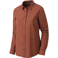 Härkila Selja Lady L/S skjorta Red/Black check