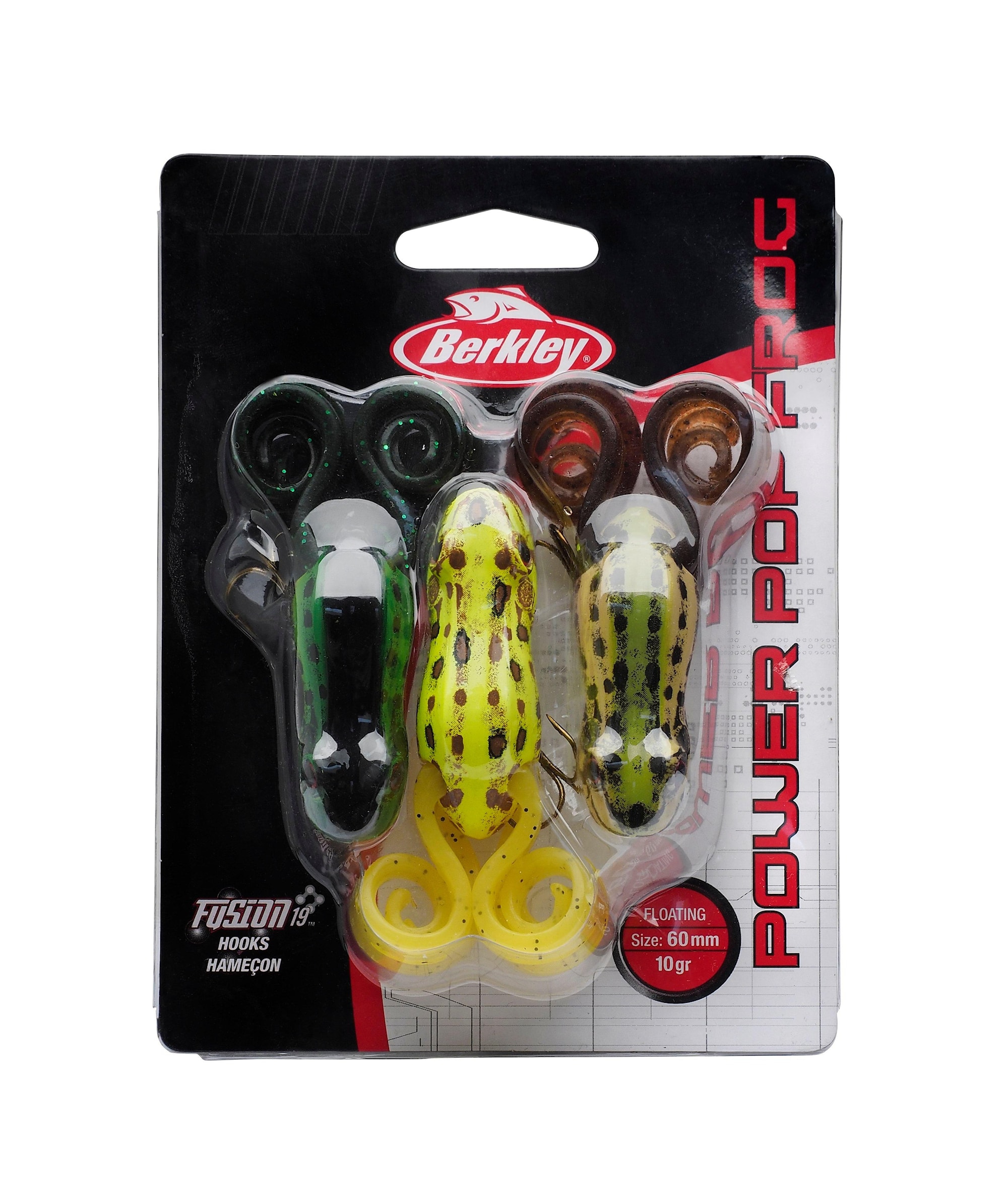 Berkley Betessortiment Power Pop Frog 3st