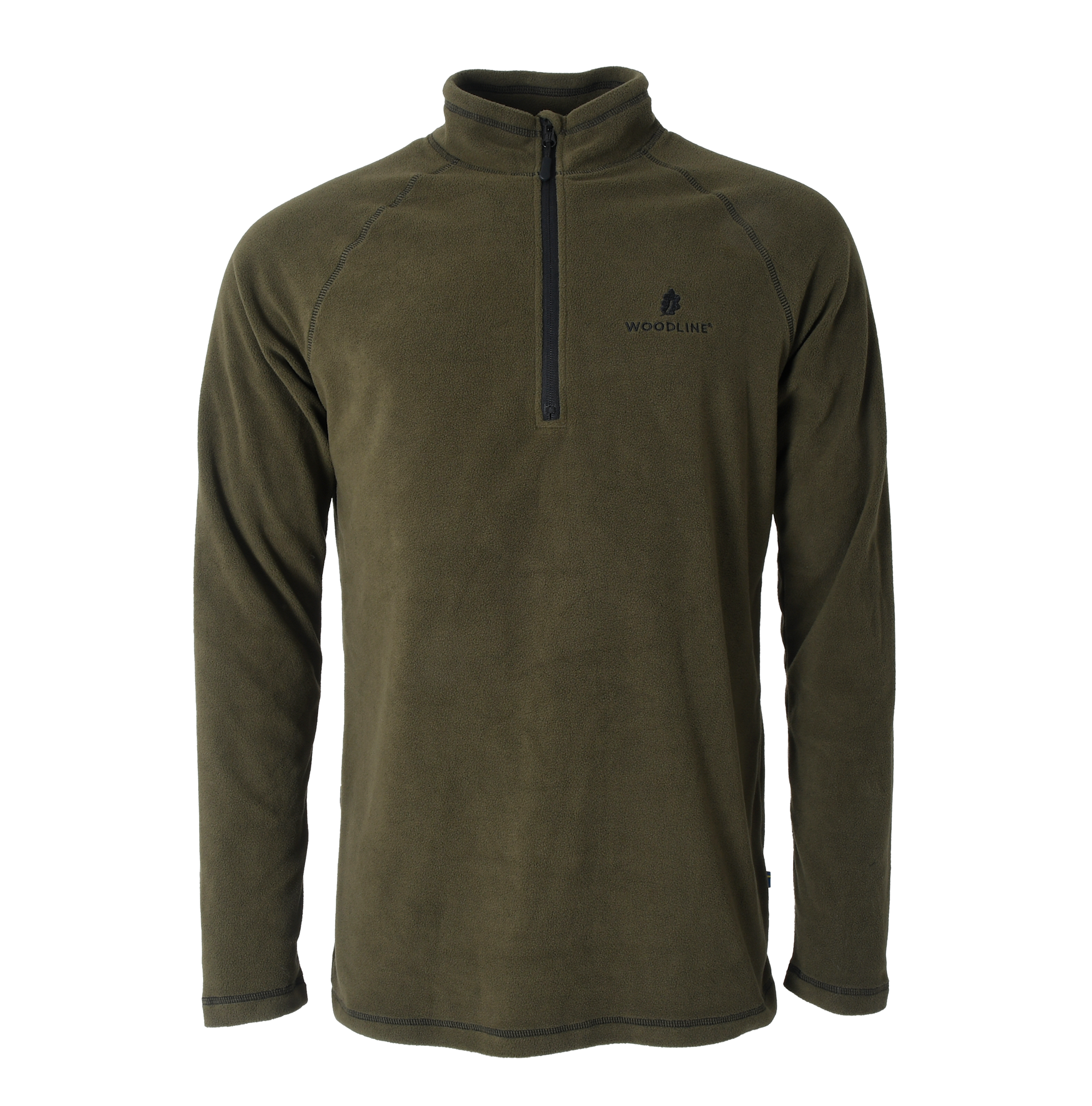 Woodline Fleecepullover Pennebo Grün Herren