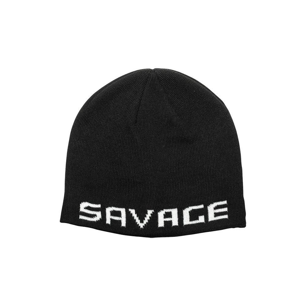 LOGO BEANIE ONE SIZE BLACK/WHITE