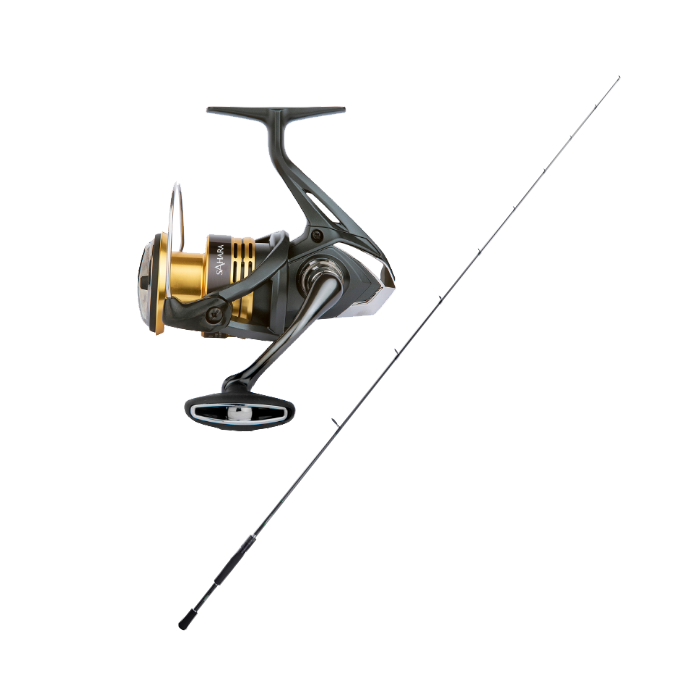 REA/Black Friday Shimano Sahara Haspel Combo