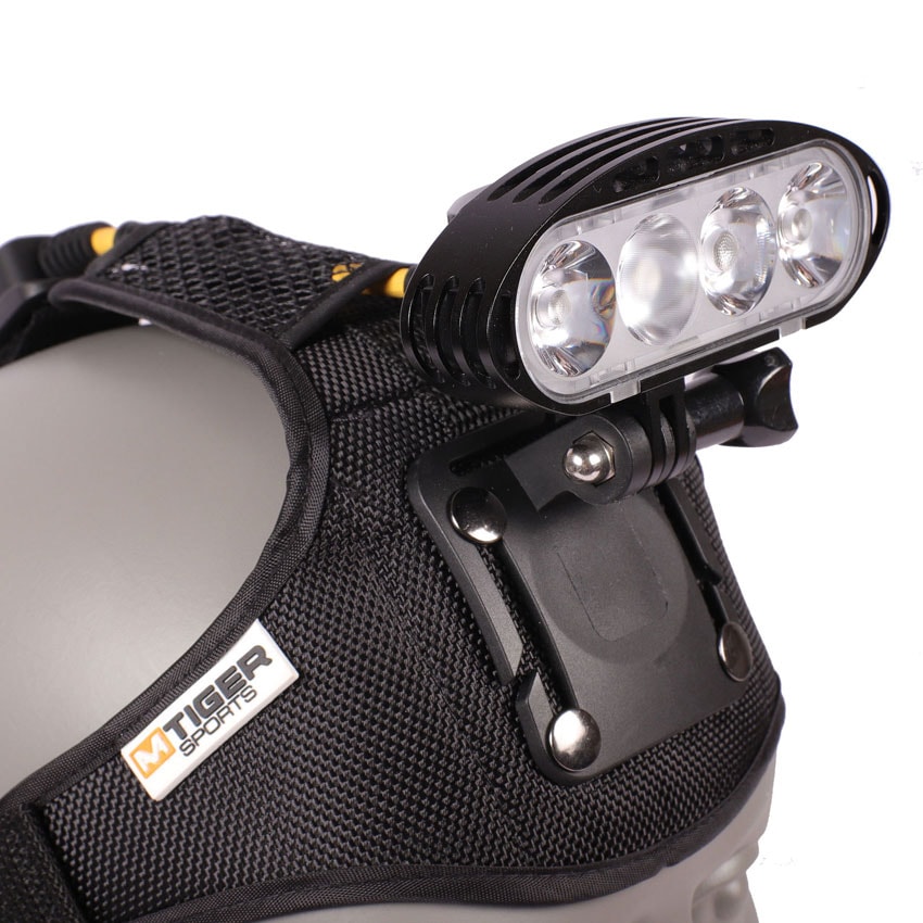 M-Tiger Hyperion-III Head lamp kit (3800 lumen) - USB-C-laddning och Powerbank