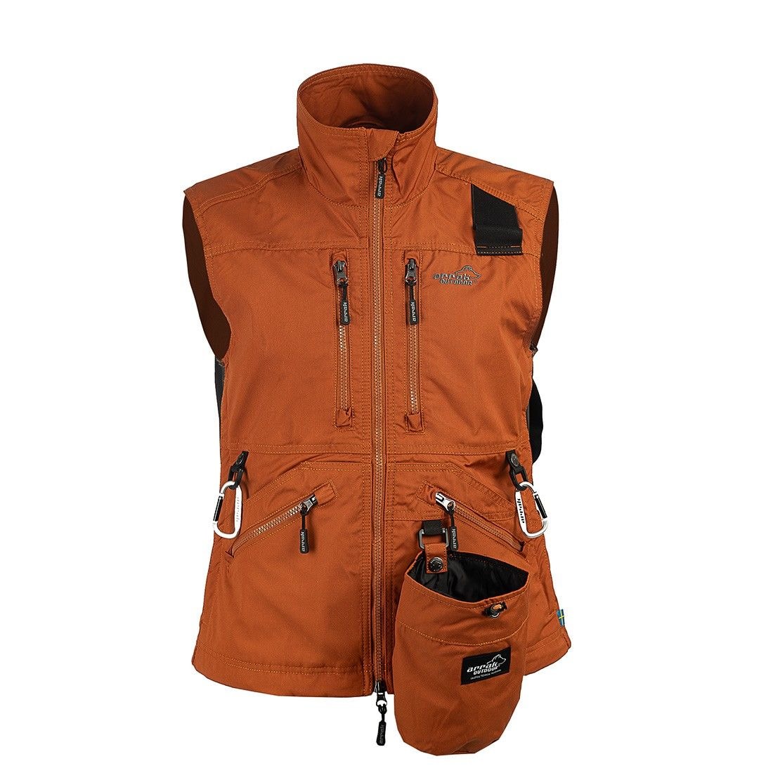 Arrak Outdoor Competition Koiranohjaajan Liivi Naiset Burnt Orange