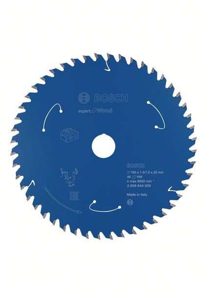 Bosch Sågklinga Expert for Wood 160×1,5/1×20mm 48T