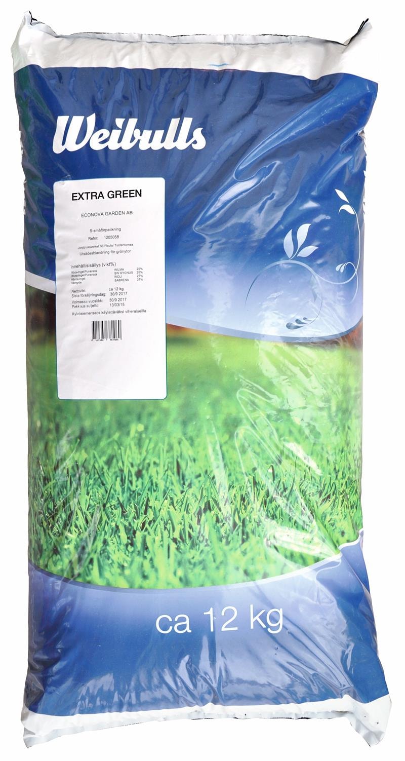 Gräsfrö Extra Green 12 Kg