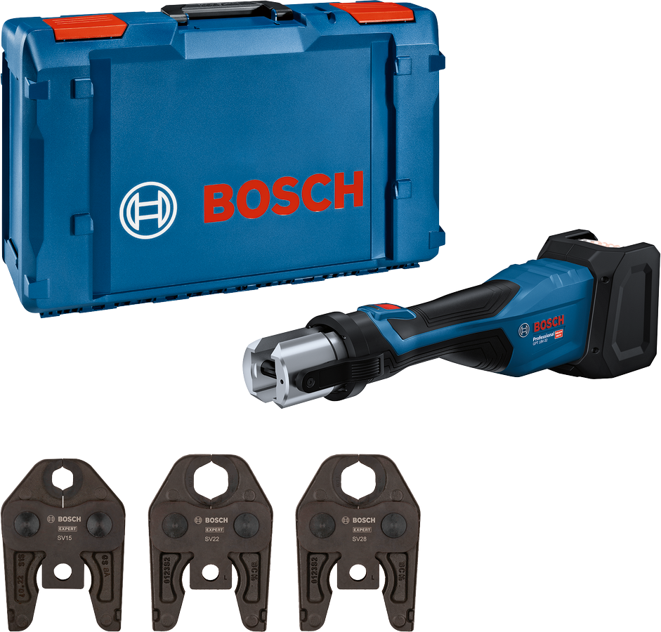 Bosch Pressverktyg Gpt 18V-32 Sv15/22/28 Xlb