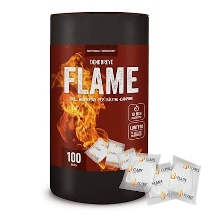 Flame Braständare 100 st Tändpåsar