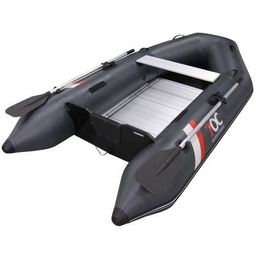 7OC Gummibåt 280 Alu Charcoal