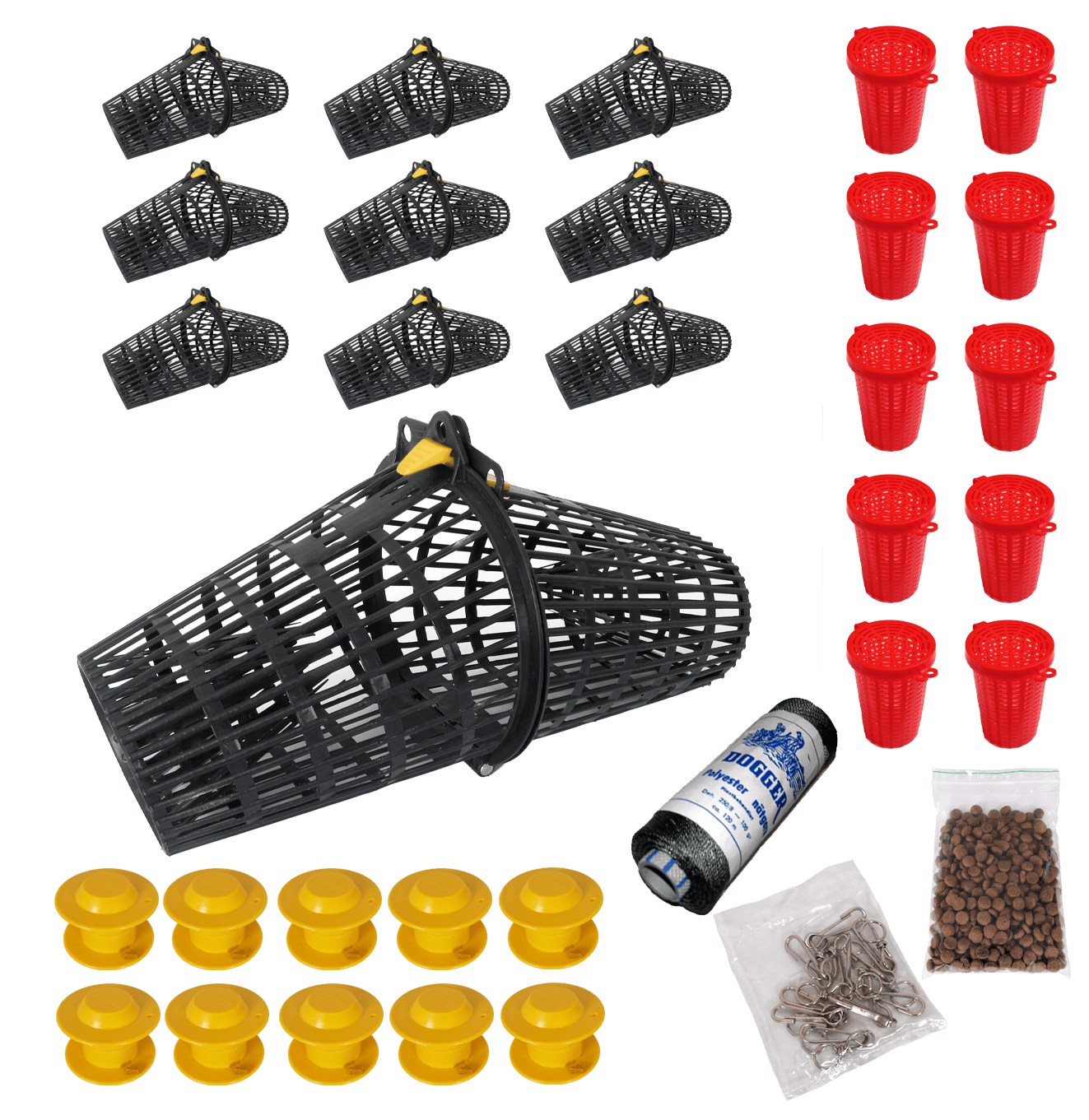 Kräftfiskepaket Komplett Kräftmjärde 10-pack