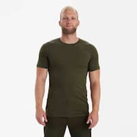 Deerhunter Basic T-Shirt im 2er-Pack Herren Adventure Green Melange