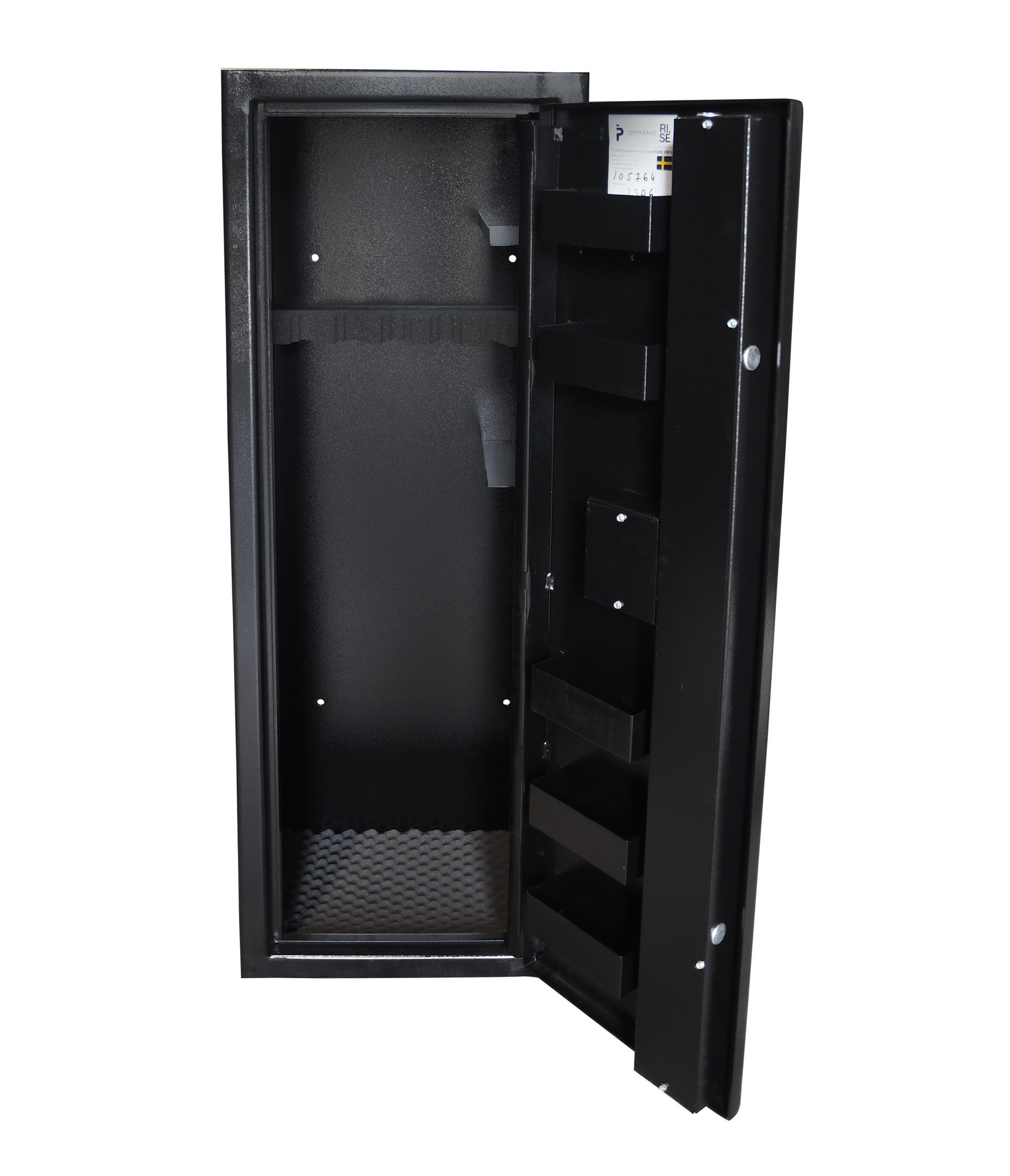 Vapenskåp_Black_edition_104kg_oppet.png