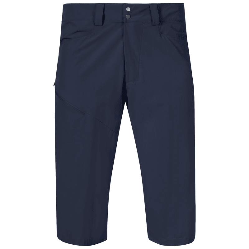Bergans Vandre Light Softshell Long Shorts Men Navy Blue