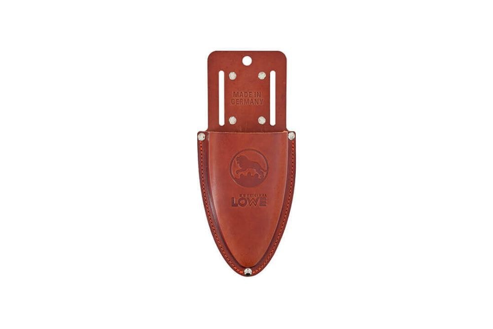 Löwe Lederholster mit Clip