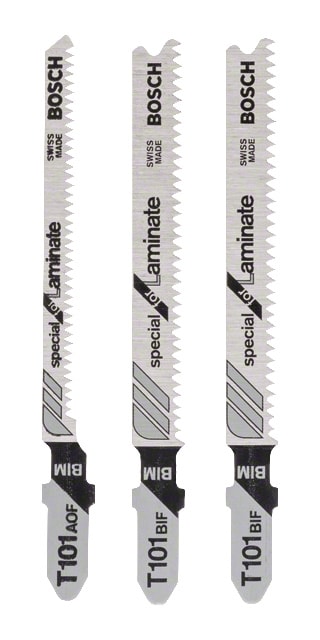 Bosch Sticksågsblad T101AOF Laminatset 3-pack