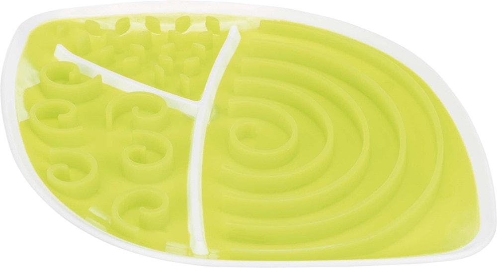 Trixie Lick'n'Snack platta Lövformad TPR/PP 28x21cm -