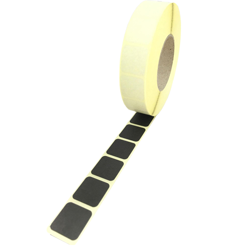 Täcklapp 17x17 Svart