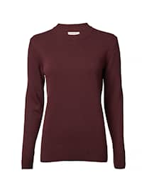 Chevalier Clouds Wool Pullover Women Wine Red