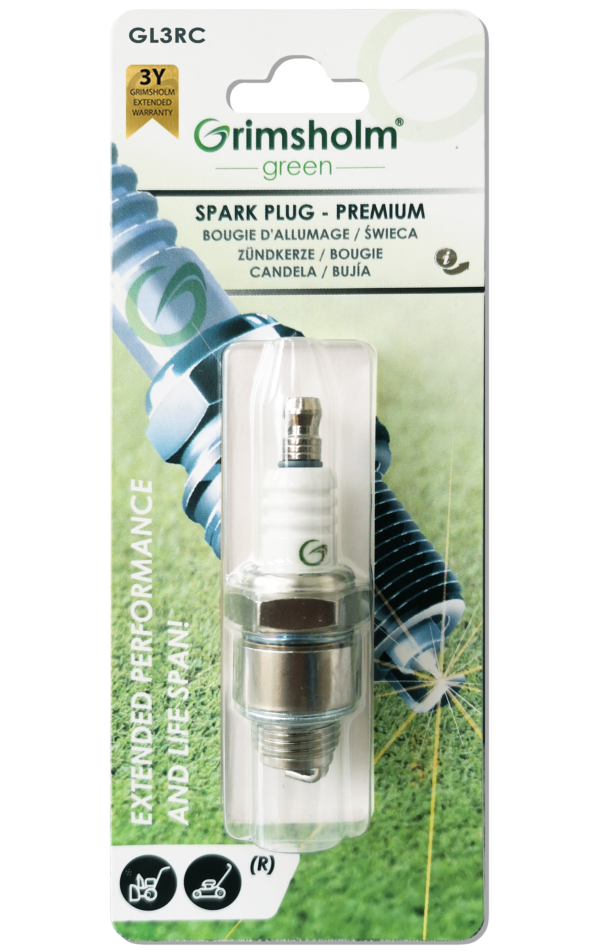 Grimsholm Tennplugg GL3RC -