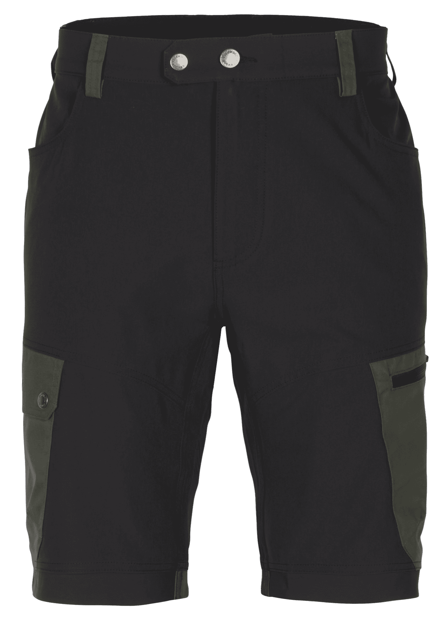 Pinewood Finnveden Trail Hybrid Shorts Herr Black/Mossgreen C52