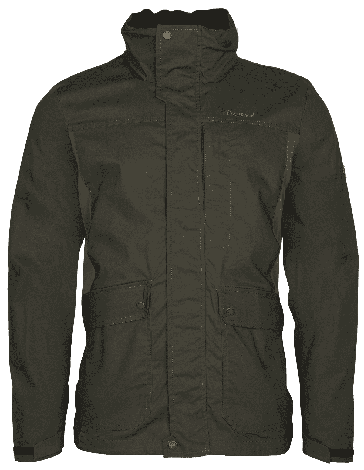 Pinewood Finnveden Trail Hybrid Jacka Herr Dark Olive/Earth Brown