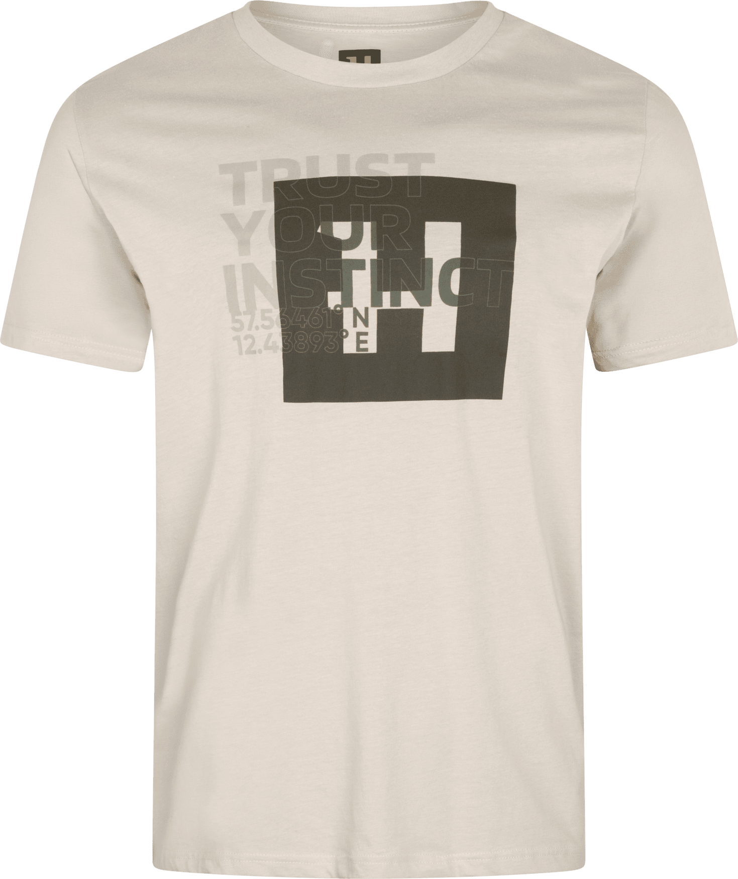 Härkila Heim lyhythihainen T-pait Mies Pure Cashmere