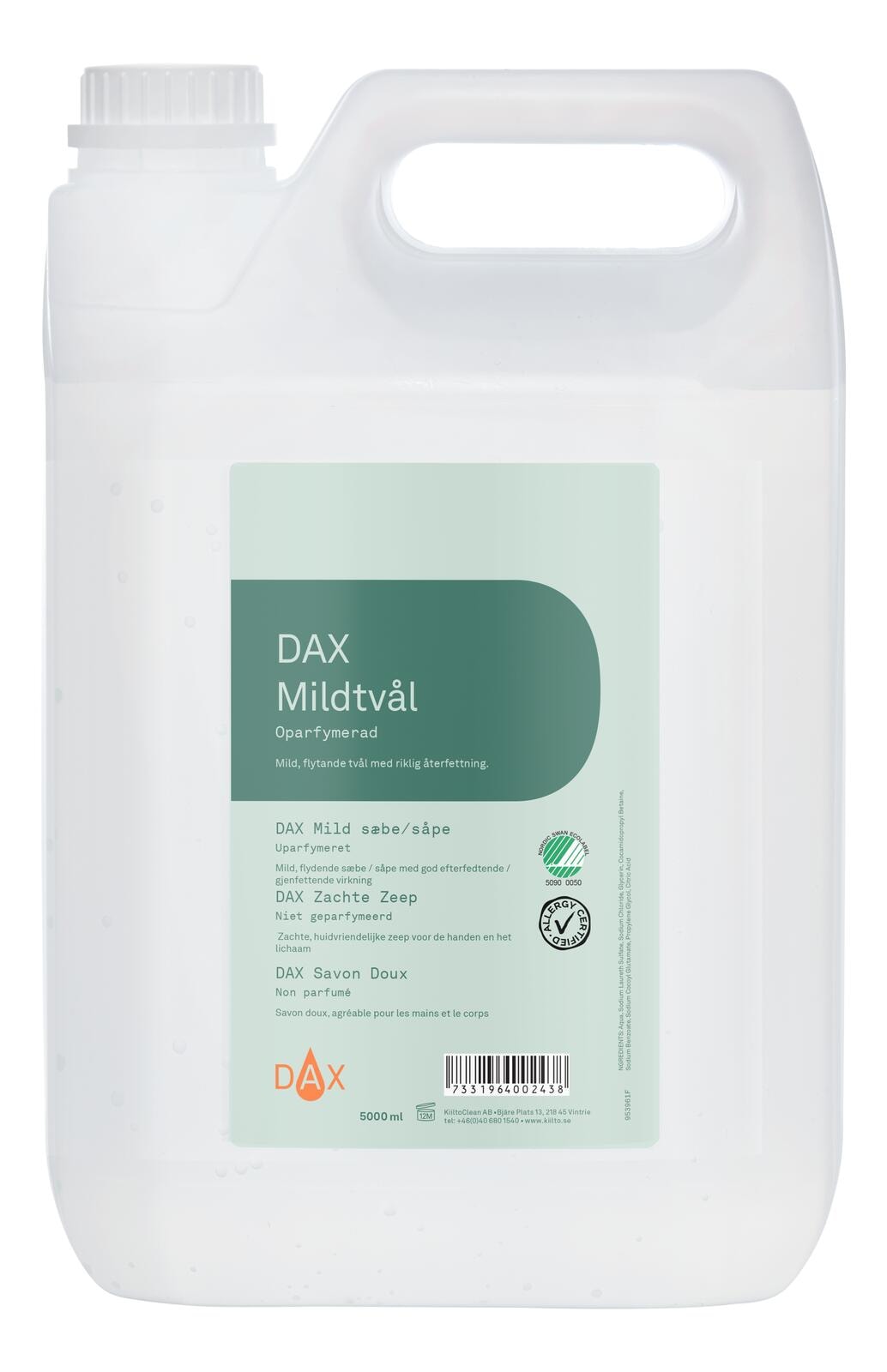DAX Mildtvål