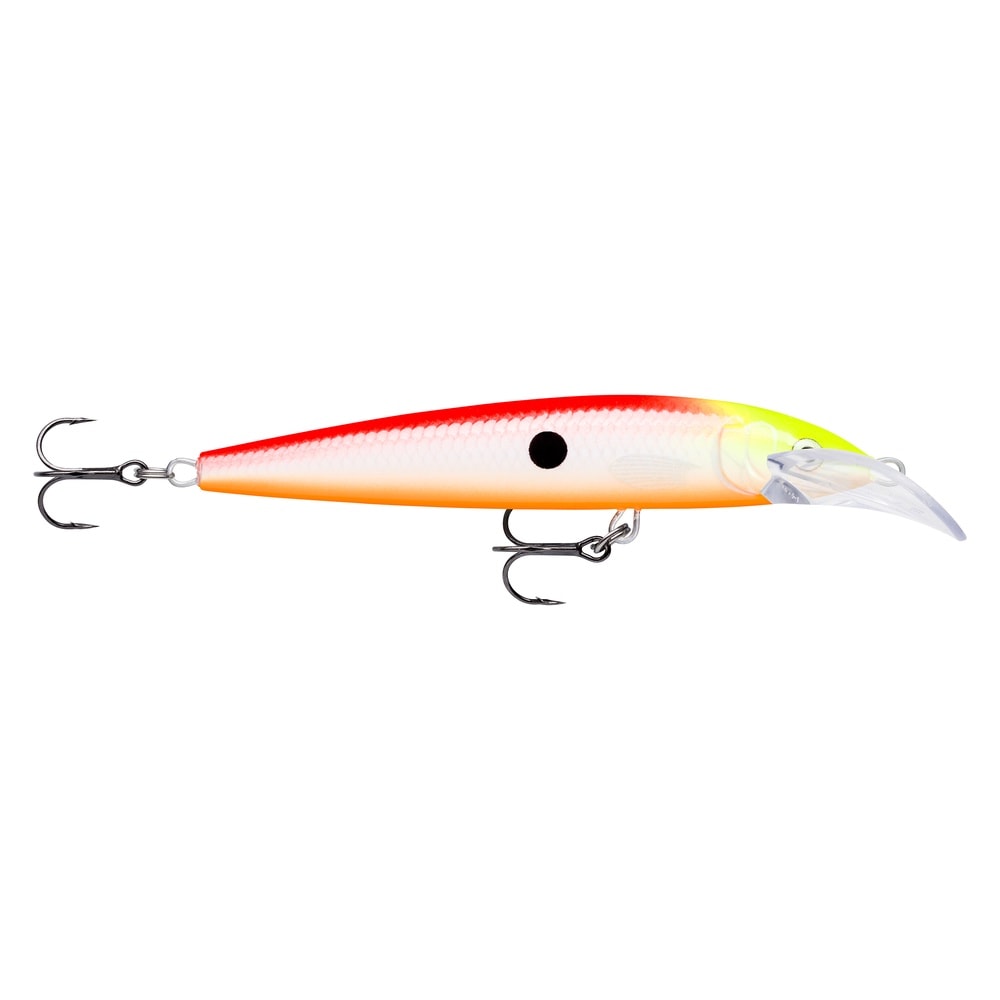 Rapala Scatter Rap Deep Husky Jerk 10 cm Pearl Chartreuse Orange UV (PCOU)