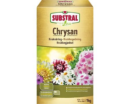 Substral Chrysan trädgårdsgödsel mjölad 1 kg
