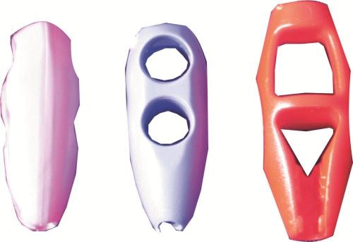 Clips 6mm Gummirep 4-pack