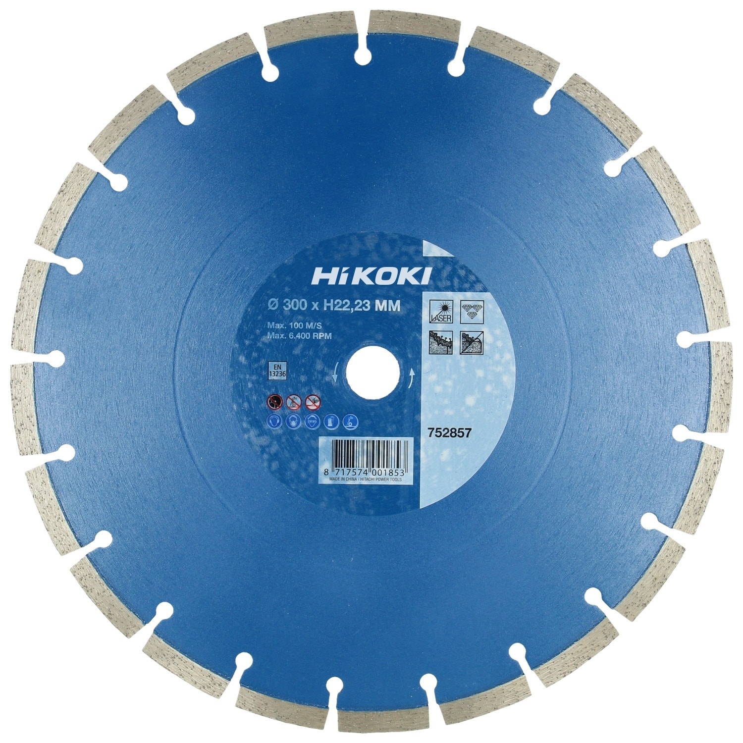 Hikoki Diamantskiva Betong Laser 300X22,2M