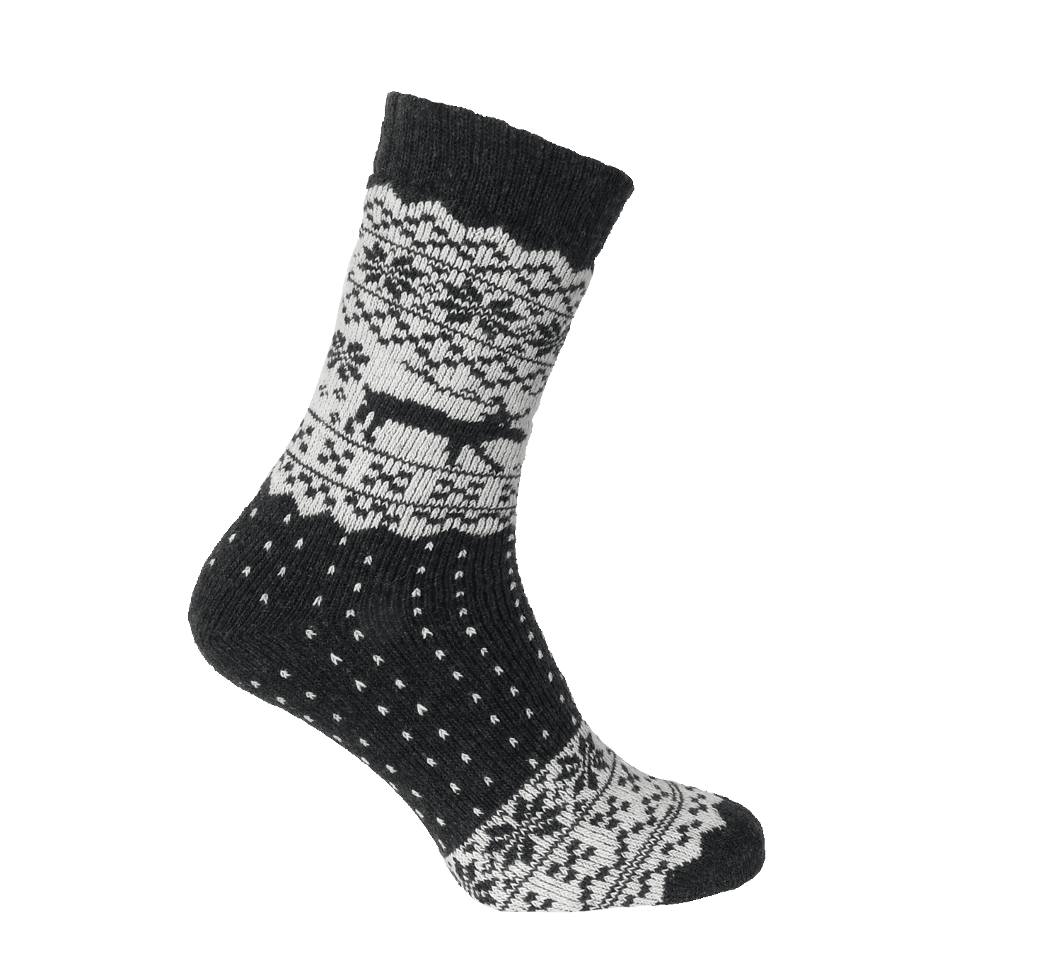 Woodstock Wollsocken Sven Herren Grau