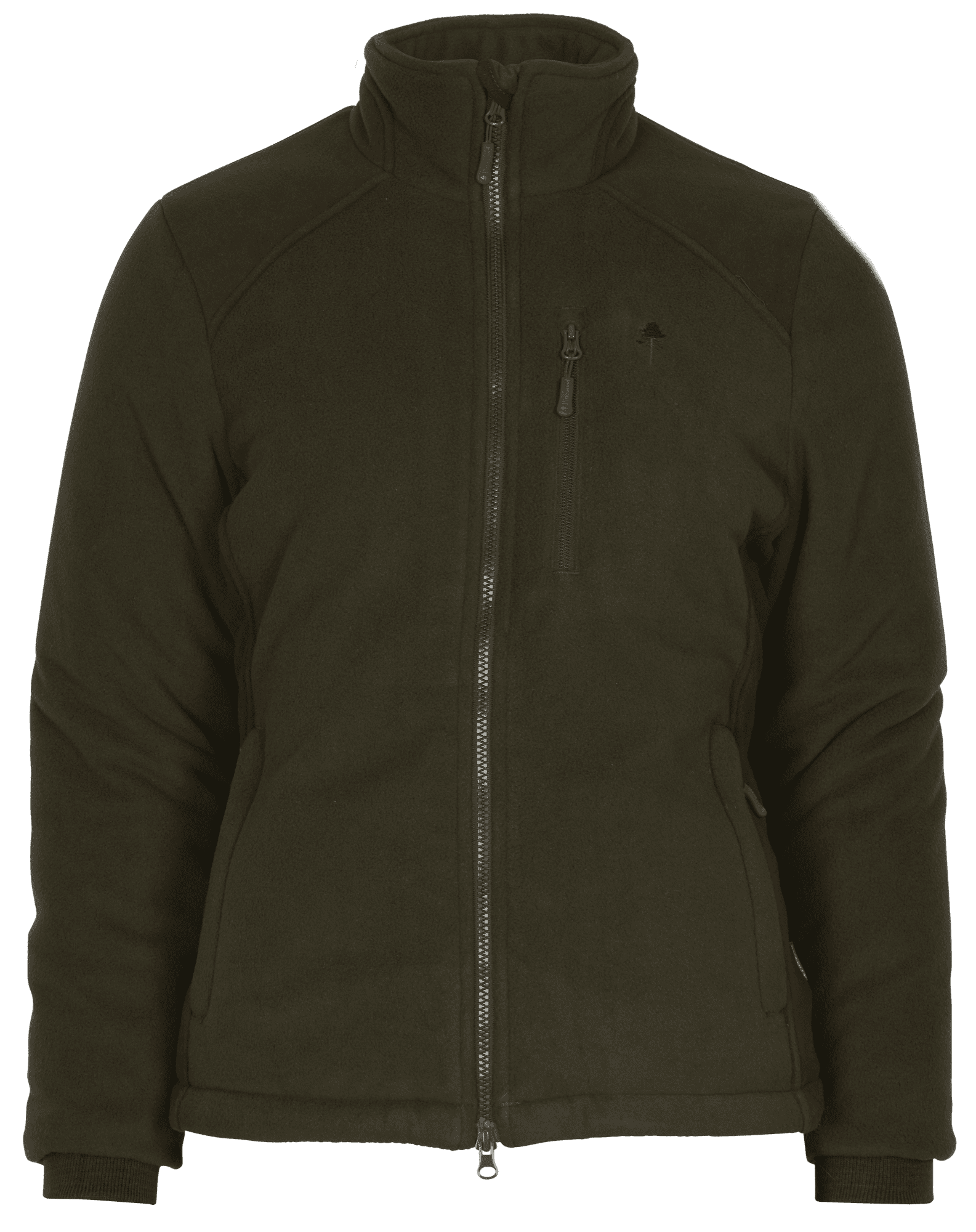 Pinewood Harriette Padded Fleecejacka Dam Green/Suede Brown