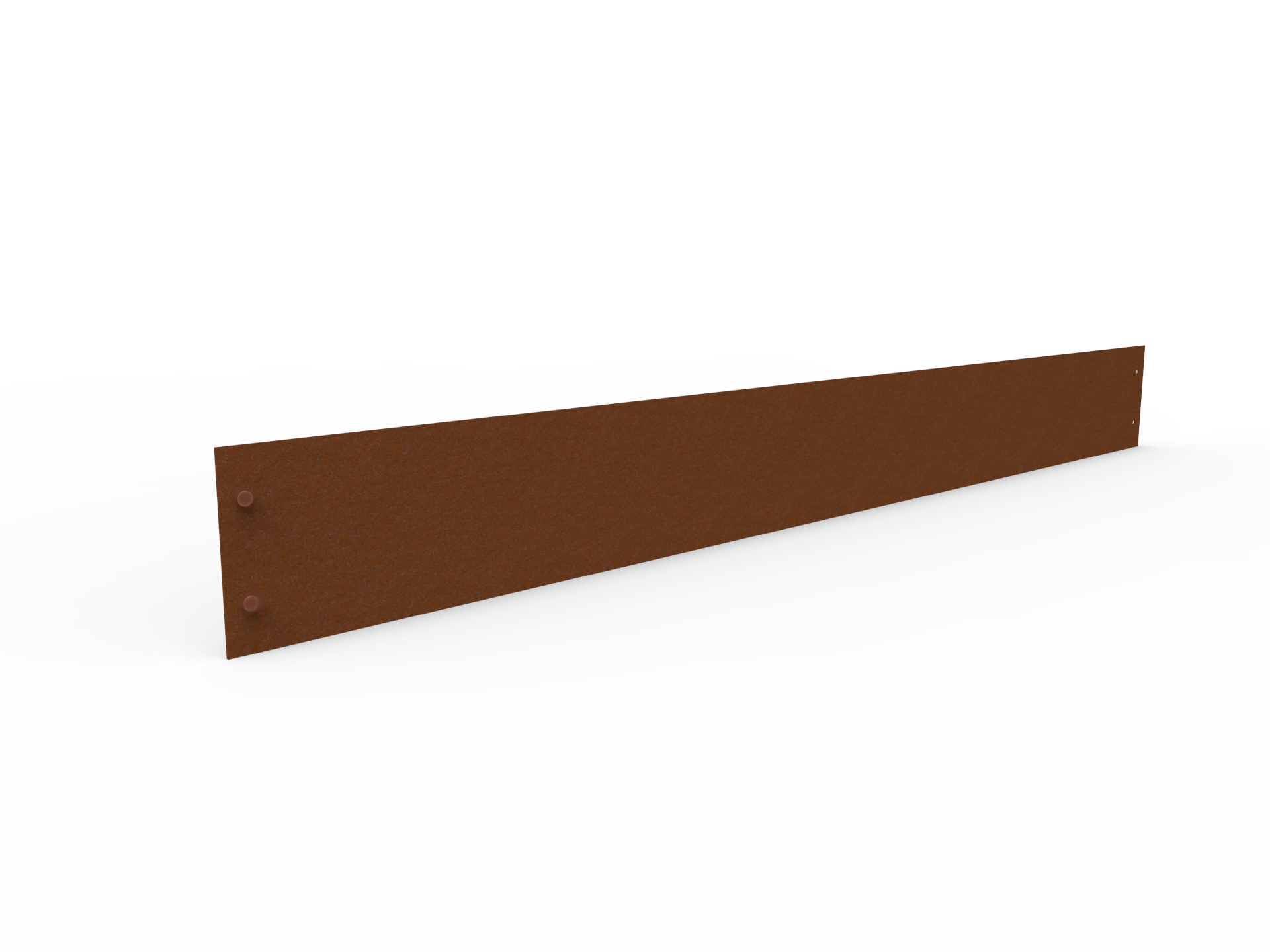 Flexigarden Planteringskant Corten 120 mm Rak