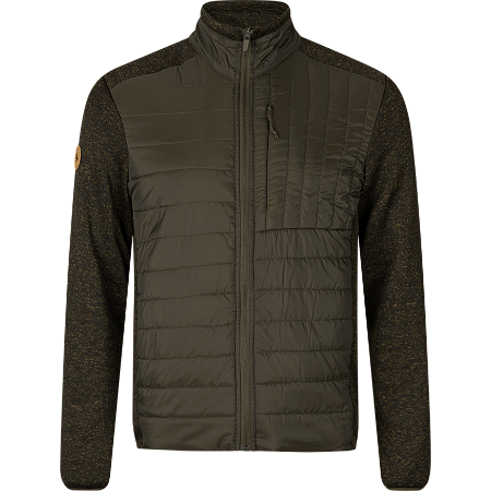 Theo Hybrid Fleece Väst Pine Green 2XL