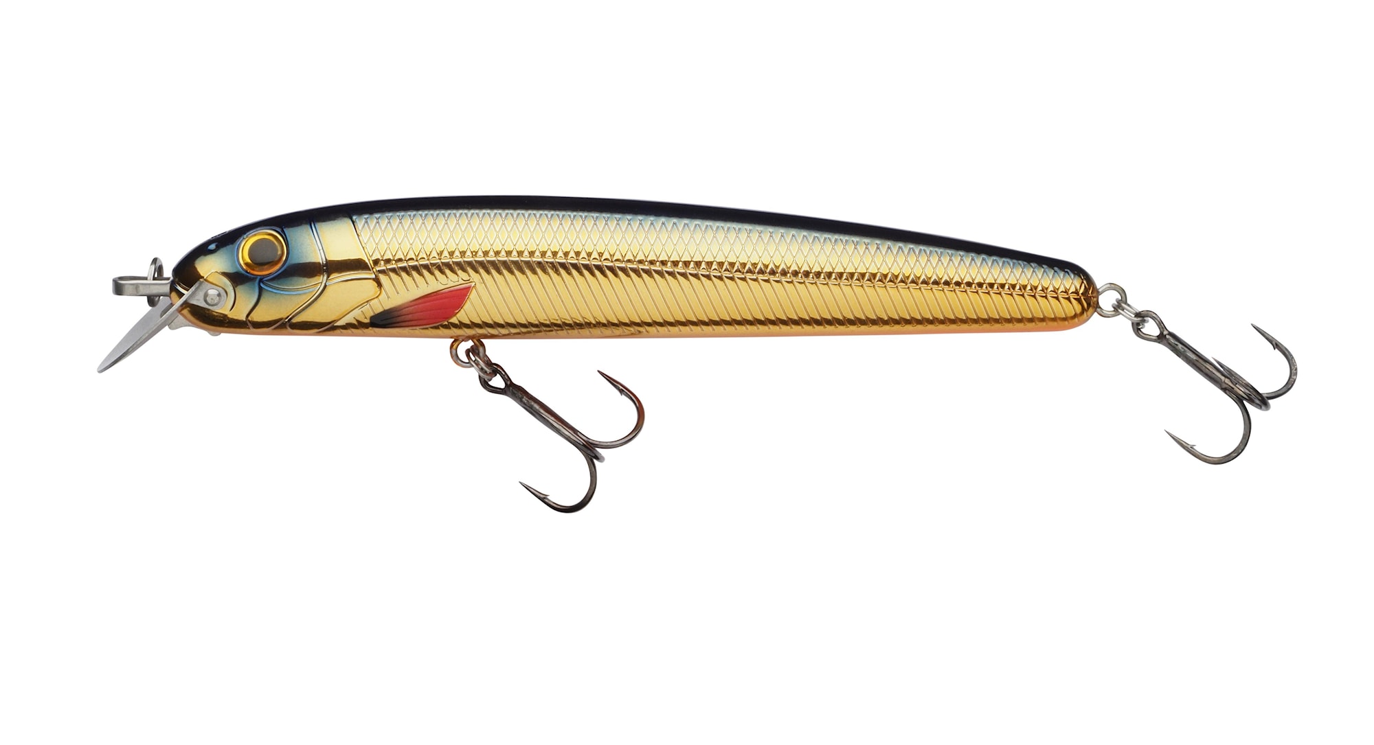 Abu Garcia Beast Hi-Lo Sinking 10cm - Gold Black Ora -