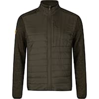 Seeland Theo Hybrid Camo Fleecejacket Men's Pine Grønn/InVis Grønn