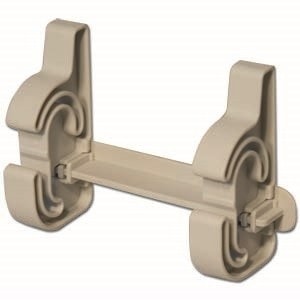 Flexigarden Gångjärnset för 1 behållare Ljusgrå