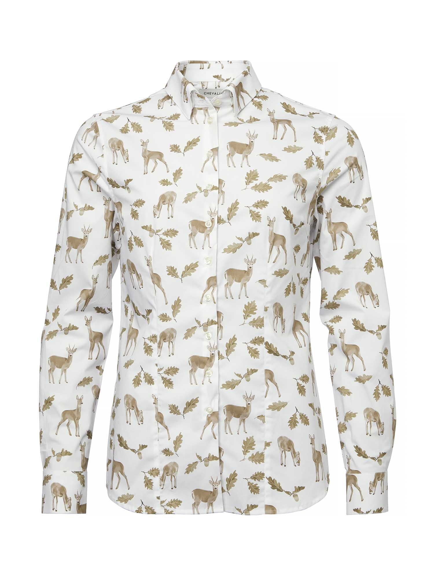 Chevalier Lindsey Contemporary Fit Paita Oh Deer Brown Naiset