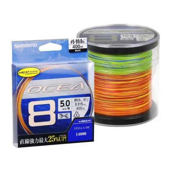 Shimano Line Ocea Braid 400m Havsfiskelina
