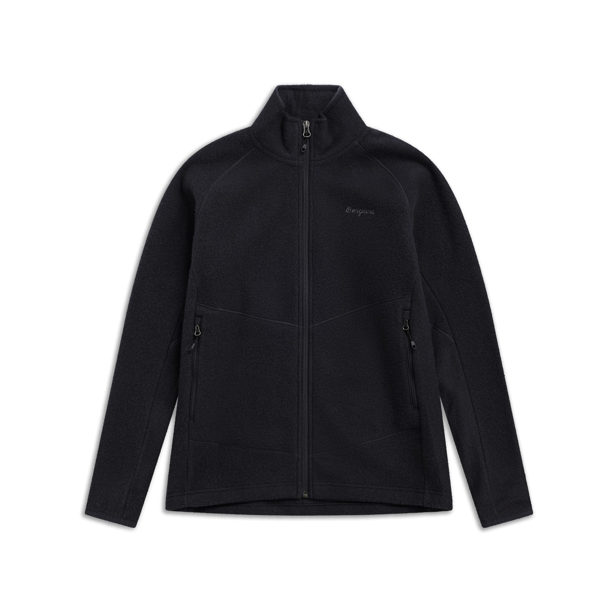 Bergans Rabot Merino Fleece Midlayer Jacka Dam Dark Shadow Grey