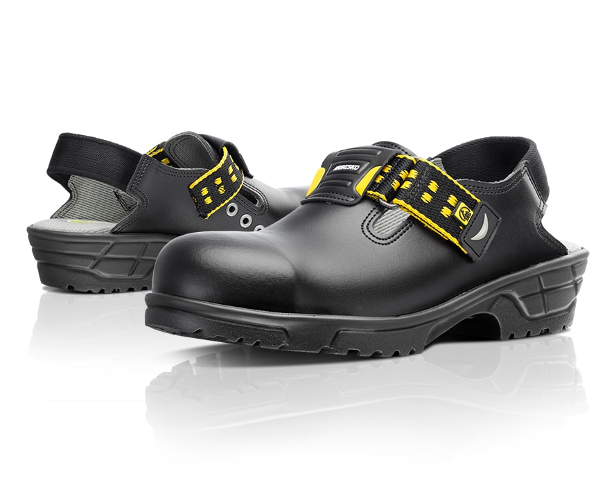 Arbesko 187 Schwarz/Gelb Schutzstiefel