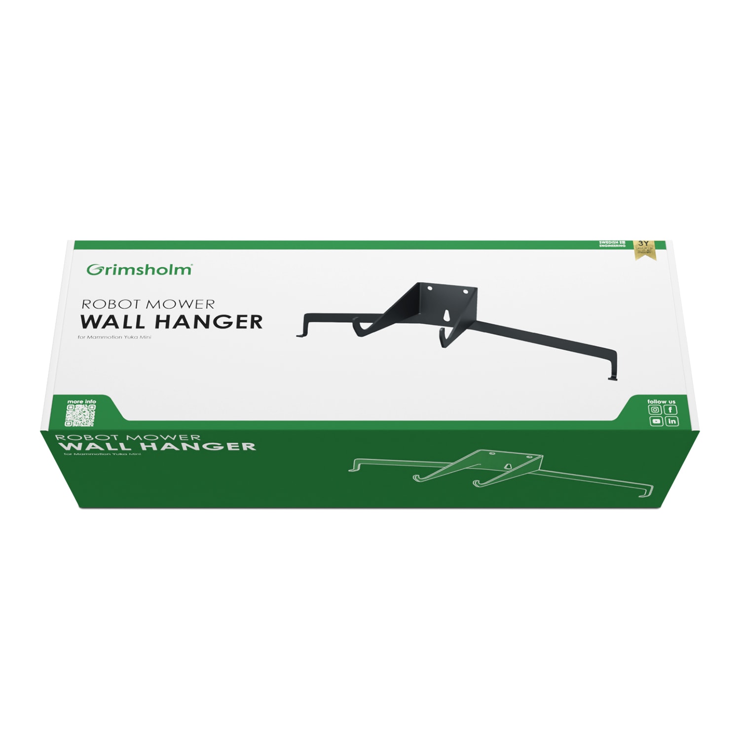 Grimsholm Vägghängare till Mammotion Yuka Mini