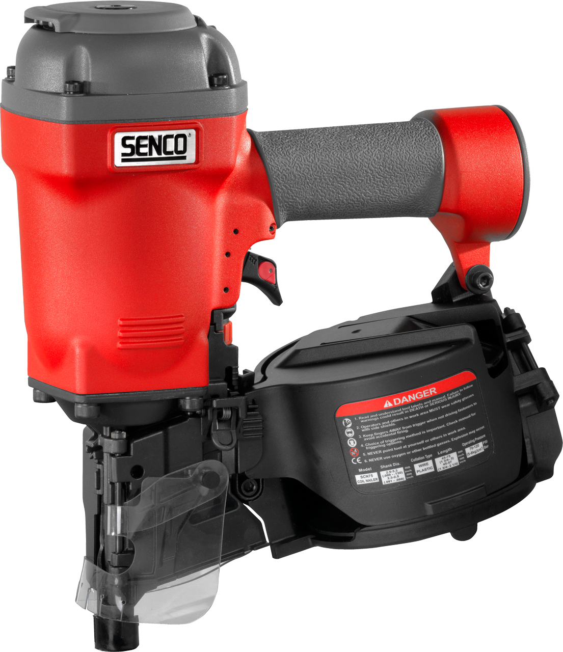 Senco Spikpistol SCN75 16° 45-75mm, för rullbandad spik