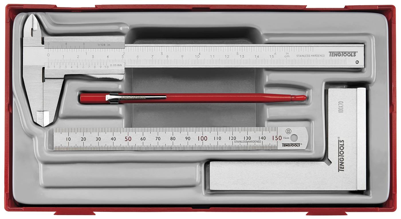 Teng Tools Mittasarja 4 osaa TTBM