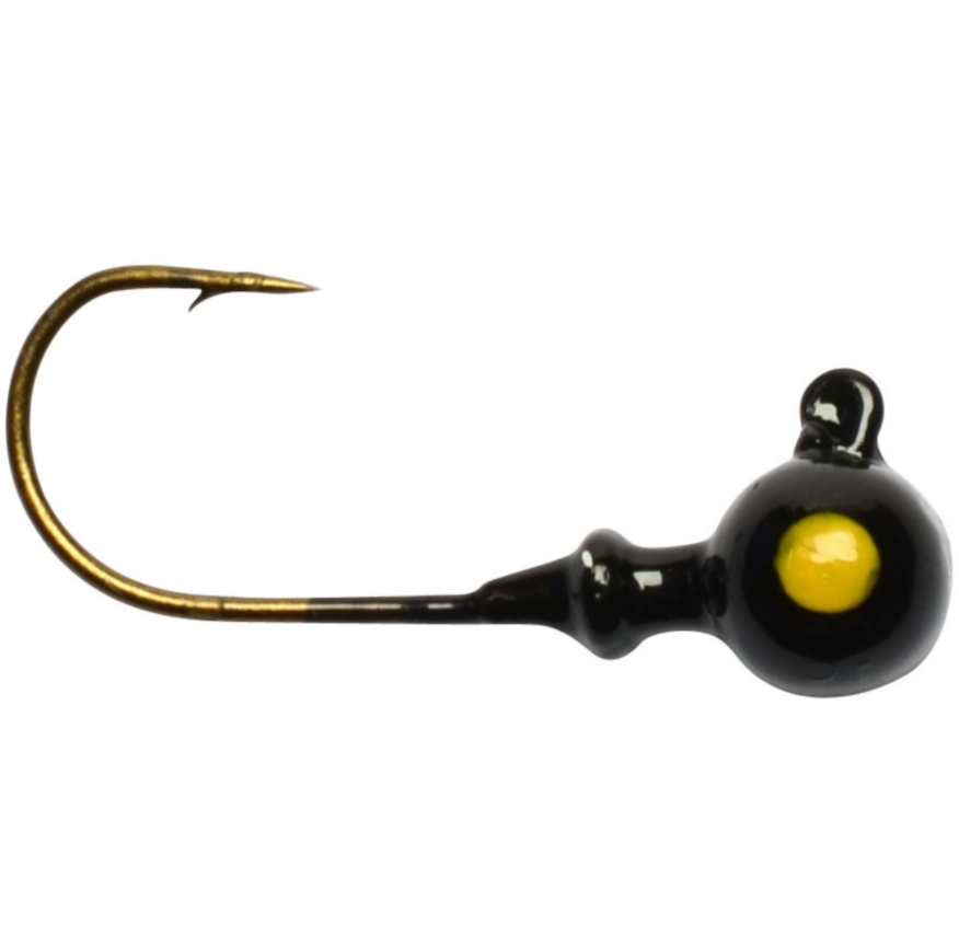 Darts Curly Head Svart 4 g #2 4-pack