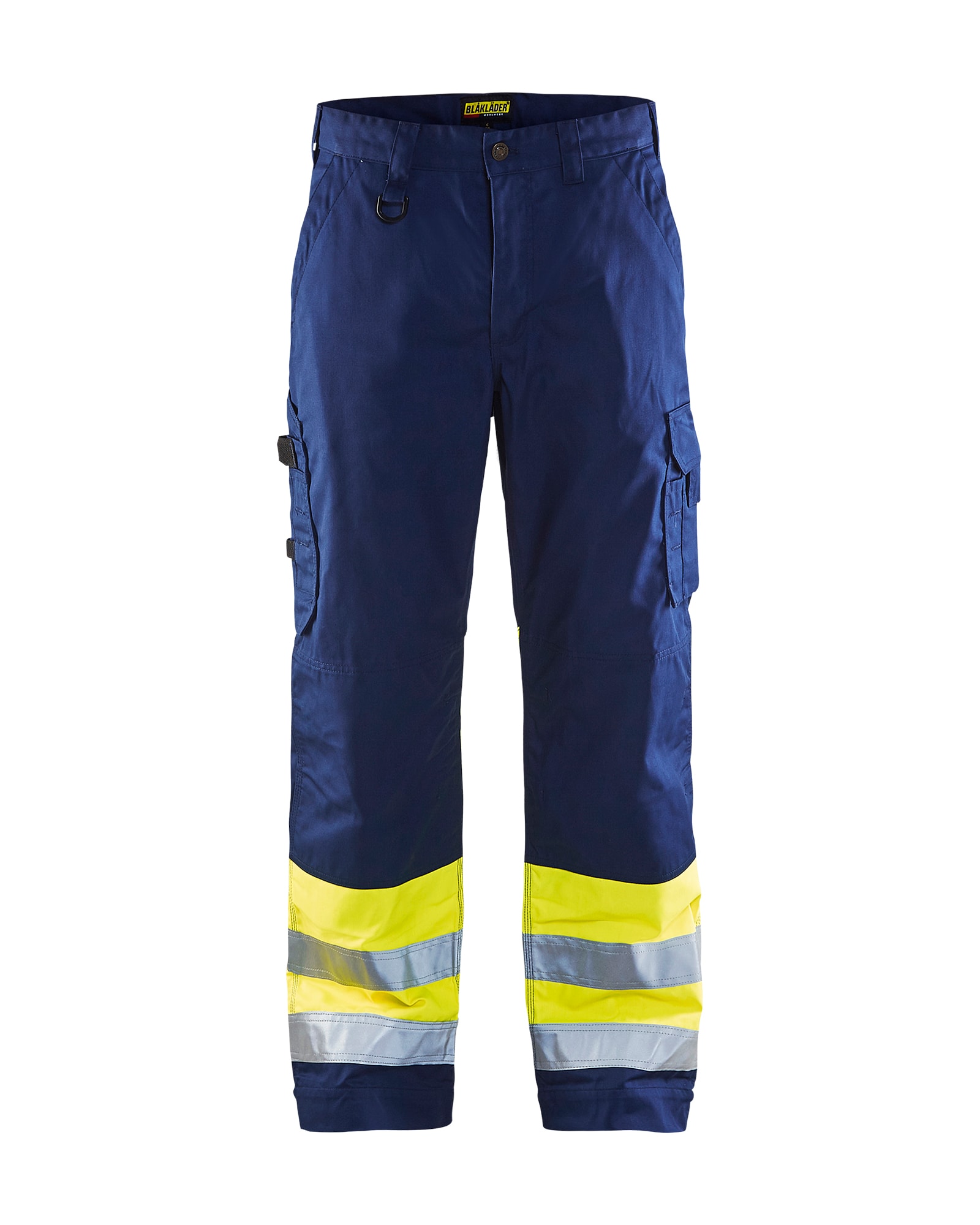 Varselbyxa klass 1 Marinblå/Gul - C62