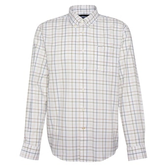 Barbour Caswell Tattersall Skjorte Regular Fit Highland Olive/Dress Gord